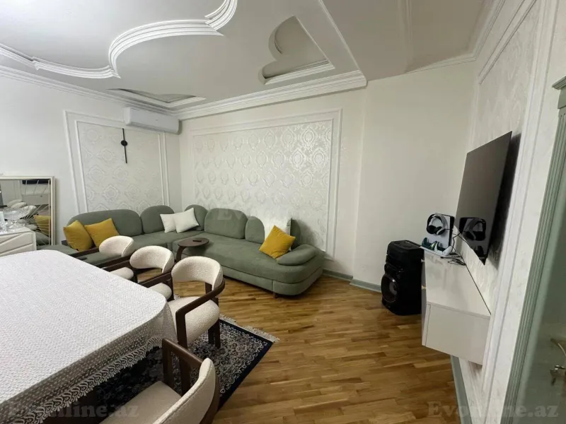 Satılır 3 otaqlı Mənzil Yeni tikili 115 m² İnşaatçılar m. - şəkil 4