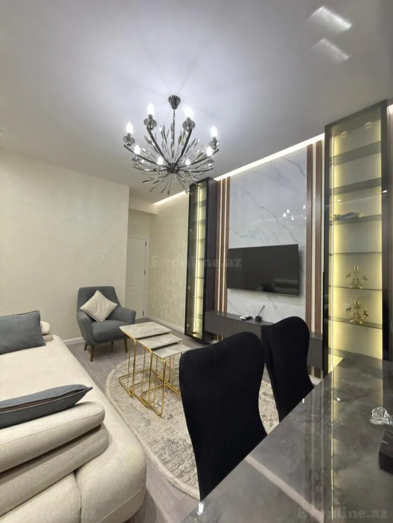 Kirayə verilir 2 otaqlı Mənzil Yeni tikili 65 m² 8 Noyabr m. - şəkil 2