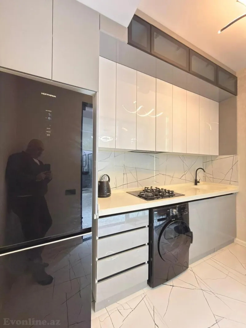 Kirayə verilir 2 otaqlı Mənzil Yeni tikili 65 m² 8 Noyabr m. - şəkil 6