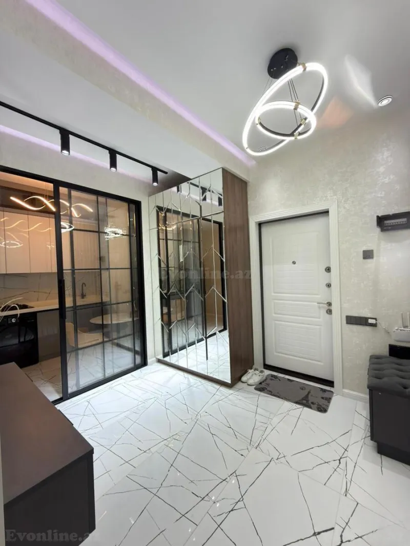 Kirayə verilir 2 otaqlı Mənzil Yeni tikili 65 m² 8 Noyabr m. - şəkil 9