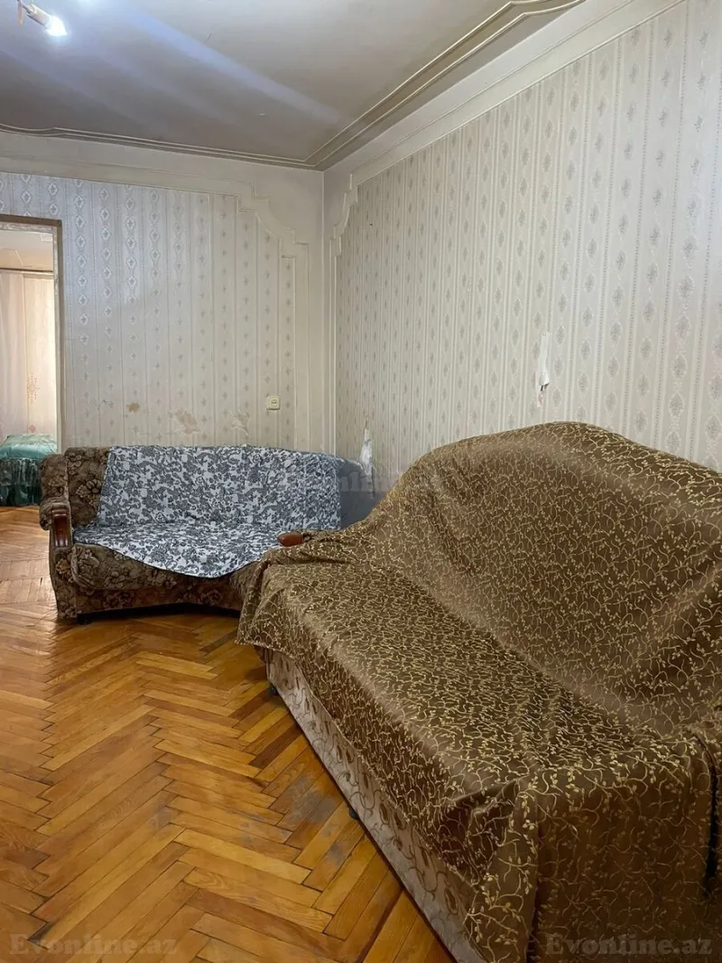 Kirayə verilir 2 otaqlı Mənzil Köhnə tikili 45 m² Elmlər Akademiyası m. - şəkil 2