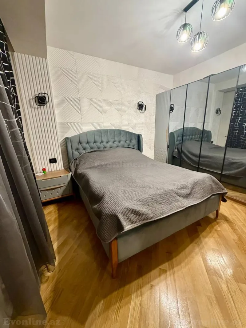 Satılır 3 otaqlı Mənzil Yeni tikili 95 m² İnşaatçılar m. - şəkil 4
