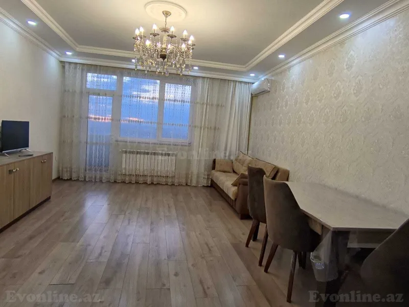 Kirayə verilir 2 otaqlı Mənzil Yeni tikili 70 m² Həzi Aslanov m. - şəkil 2