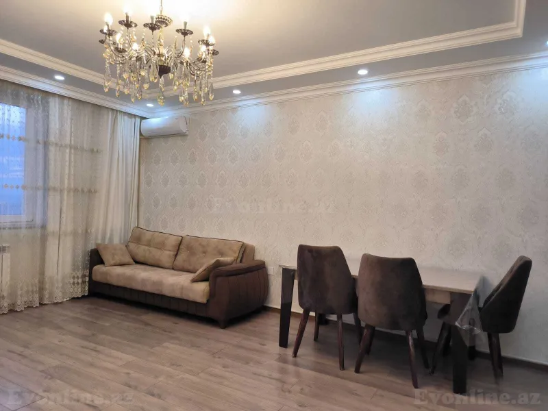 Kirayə verilir 2 otaqlı Mənzil Yeni tikili 70 m² Həzi Aslanov m. - şəkil 3