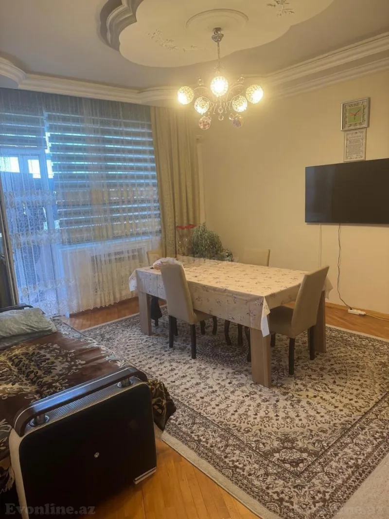 Satılır 3 otaqlı Mənzil Yeni tikili 82 m² Xalqlar Dostluğu m. - şəkil 2