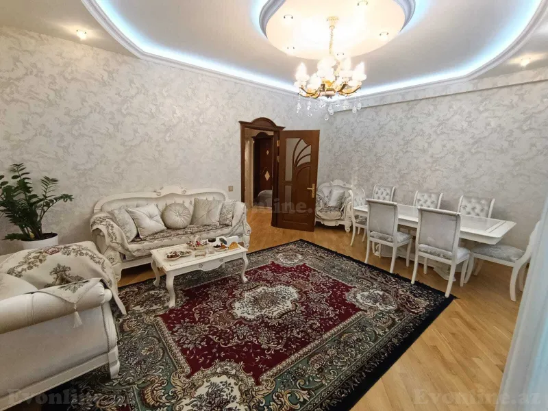 Satılır 4 otaqlı Mənzil Yeni tikili 145 m² İnşaatçılar m. - şəkil 3