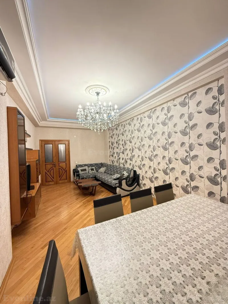 Satılır 3 otaqlı Mənzil Yeni tikili 105 m² İnşaatçılar m. - şəkil 2