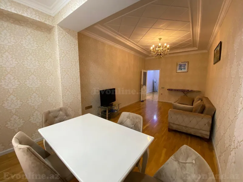 Kirayə verilir 3 otaqlı Mənzil Yeni tikili 100 m² Nəsimi m. - şəkil 3
