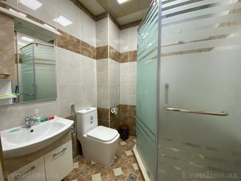 Kirayə verilir 3 otaqlı Mənzil Yeni tikili 100 m² Nəsimi m. - şəkil 16