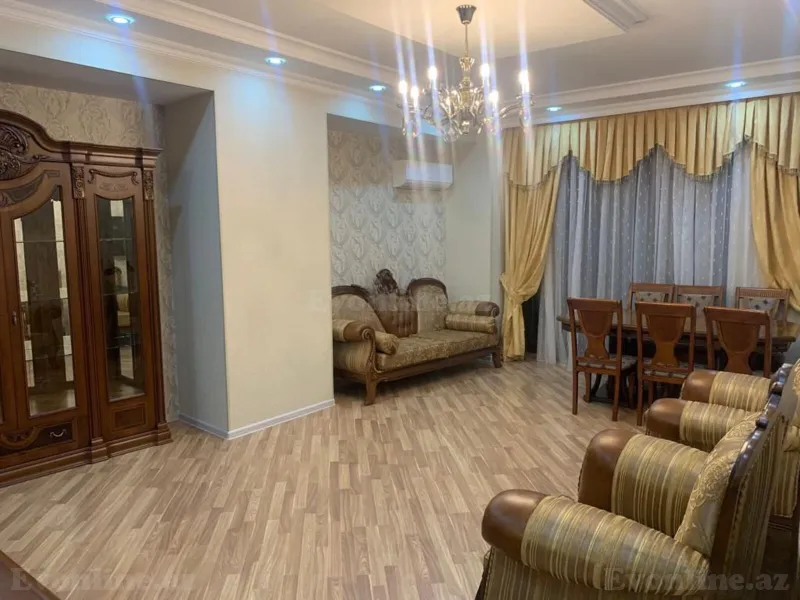 Kirayə verilir 3 otaqlı Mənzil Yeni tikili 110 m² 8 Noyabr m. - şəkil 2
