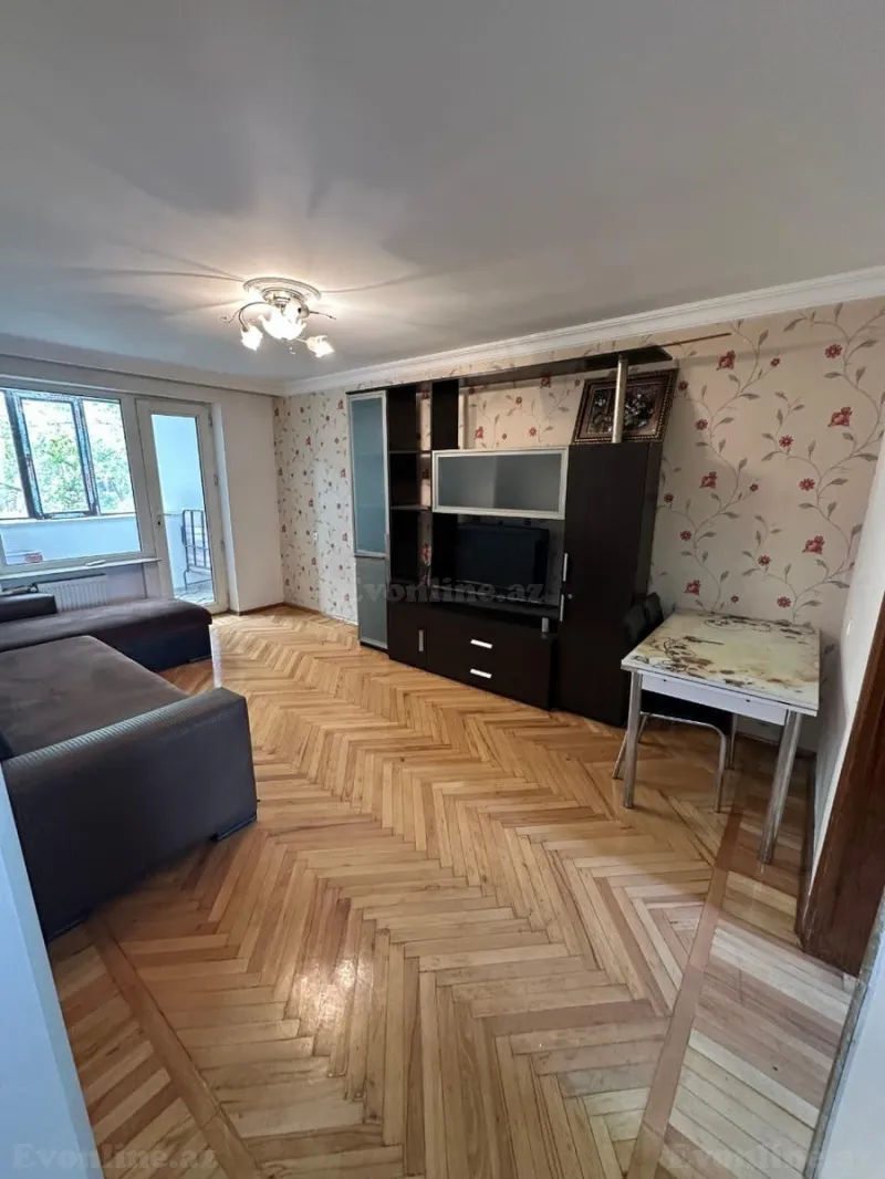 Kirayə verilir 2 otaqlı Mənzil Köhnə tikili 50 m² Elmlər Akademiyası m. - şəkil 2