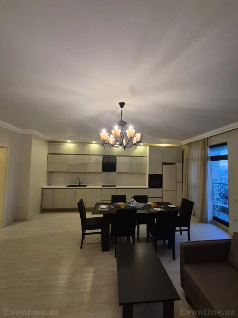 Kirayə verilir 2 otaqlı Mənzil Yeni tikili 108 m² Nizami m. - şəkil 3