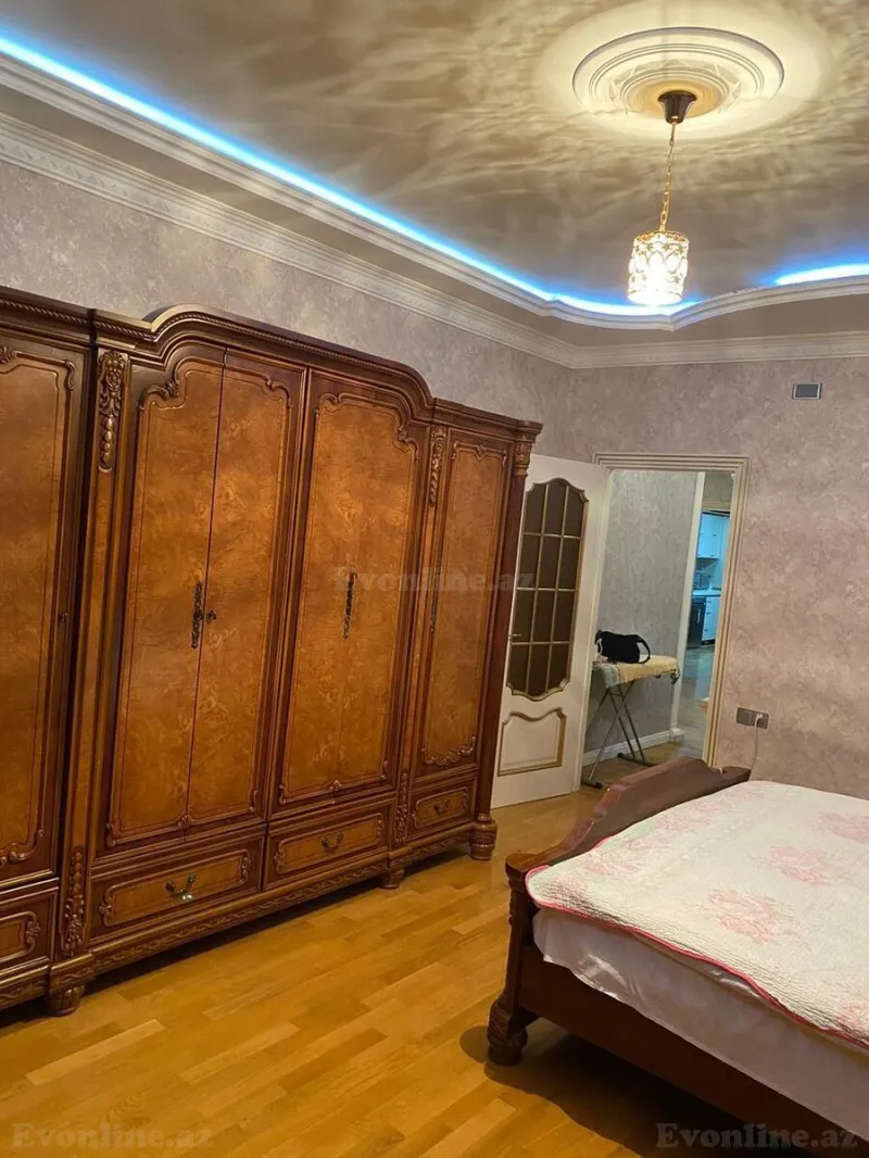 Kirayə verilir 3 otaqlı Mənzil Yeni tikili 150 m² Nizami m. - şəkil 3