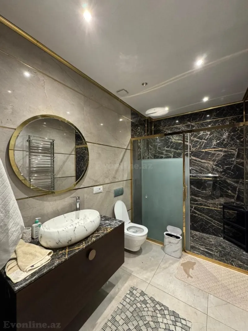 Kirayə verilir 4 otaqlı Mənzil Yeni tikili 160 m² Elmlər Akademiyası m. - şəkil 17