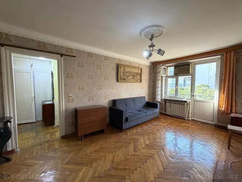 Satılır 2 otaqlı Mənzil Köhnə tikili 45 m² Xətai r. - şəkil 3