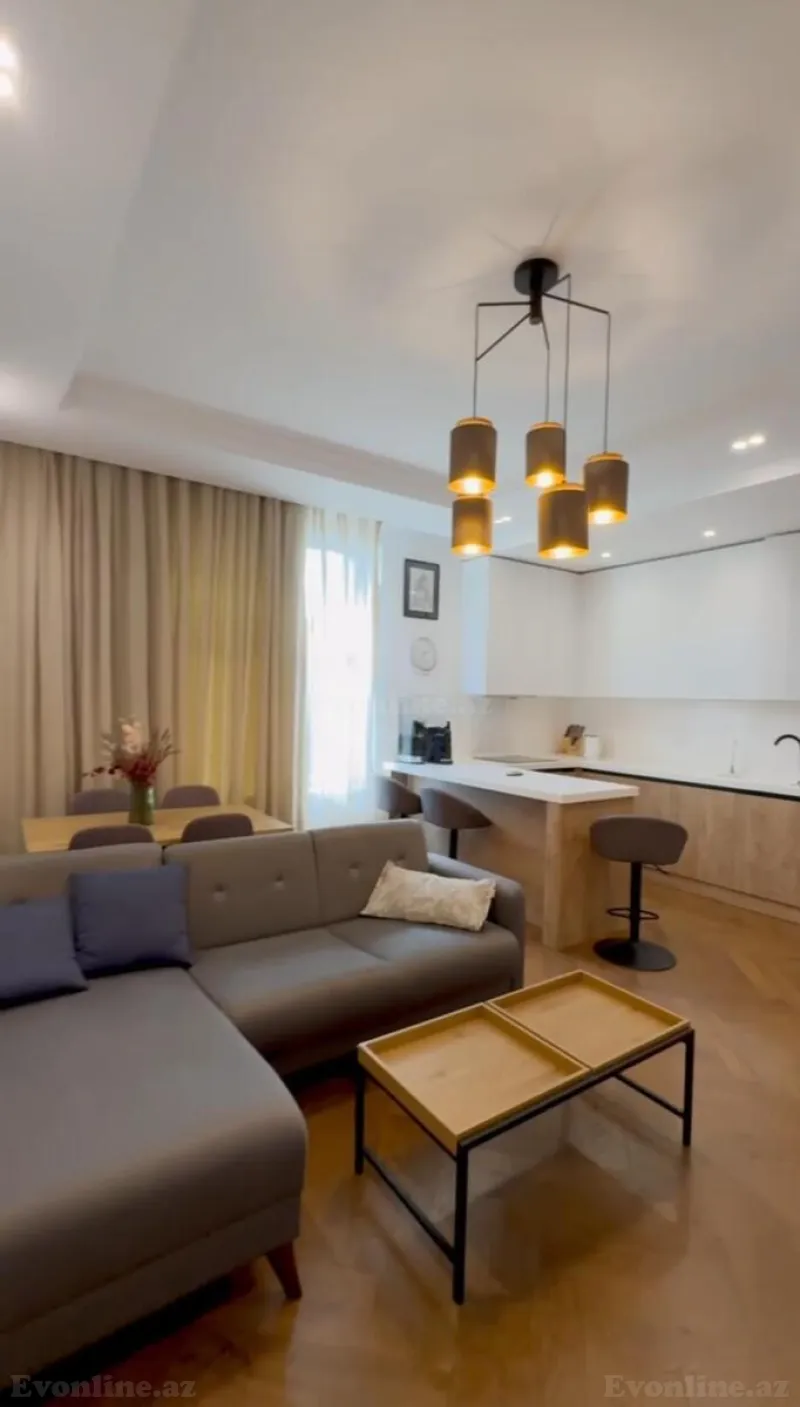 Kirayə verilir 3 otaqlı Mənzil Yeni tikili 130 m² Xətai r. - şəkil 3