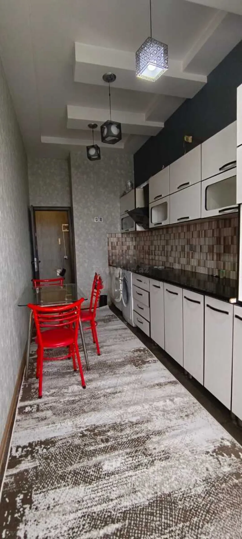 Kirayə verilir 3 otaqlı Mənzil Yeni tikili 101 m² Memar Əcəmi m. - şəkil 2