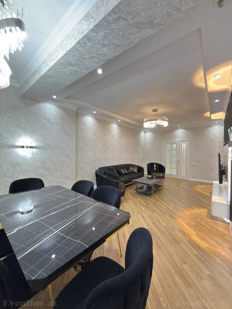 Satılır 2 otaqlı Mənzil Yeni tikili 98 m² Nəsimi r. - şəkil 4