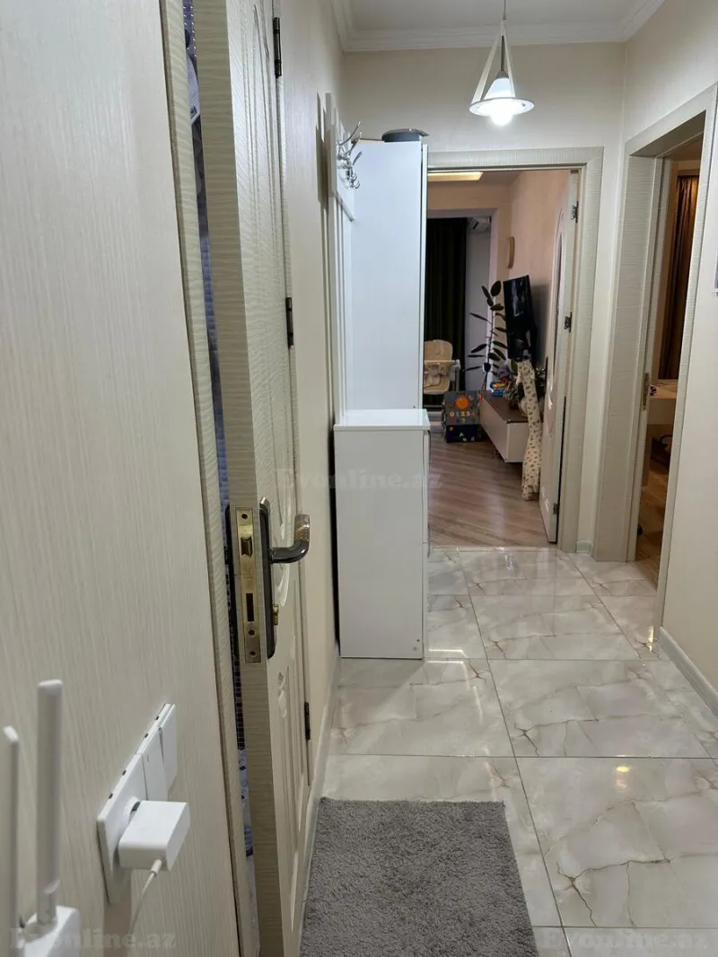 Satılır 3 otaqlı Mənzil Yeni tikili 78 m² Qara Qarayev m. - şəkil 13