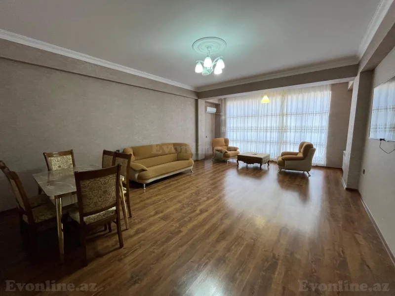 Kirayə verilir 3 otaqlı Mənzil Yeni tikili 155 m² İnşaatçılar m. - şəkil 3