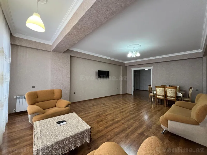 Kirayə verilir 3 otaqlı Mənzil Yeni tikili 155 m² İnşaatçılar m. - şəkil 4