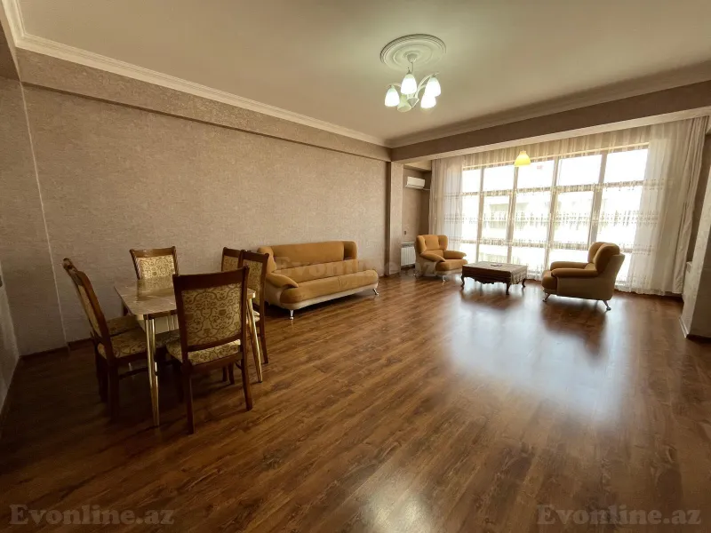 Kirayə verilir 3 otaqlı Mənzil Yeni tikili 155 m² İnşaatçılar m. - şəkil 5