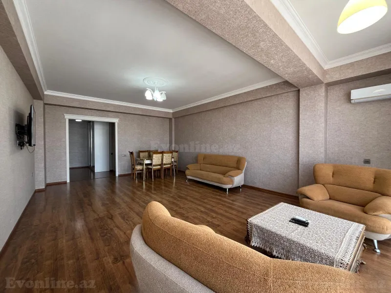 Kirayə verilir 3 otaqlı Mənzil Yeni tikili 155 m² İnşaatçılar m. - şəkil 6