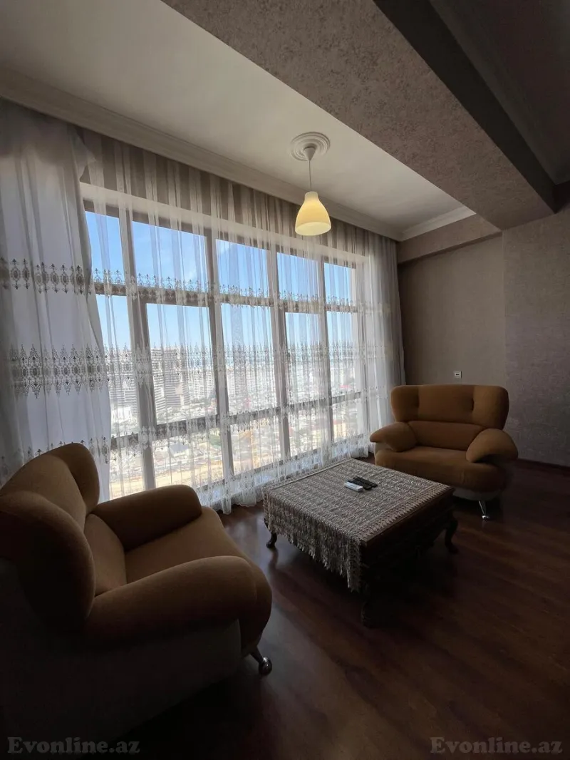 Kirayə verilir 3 otaqlı Mənzil Yeni tikili 155 m² İnşaatçılar m. - şəkil 7