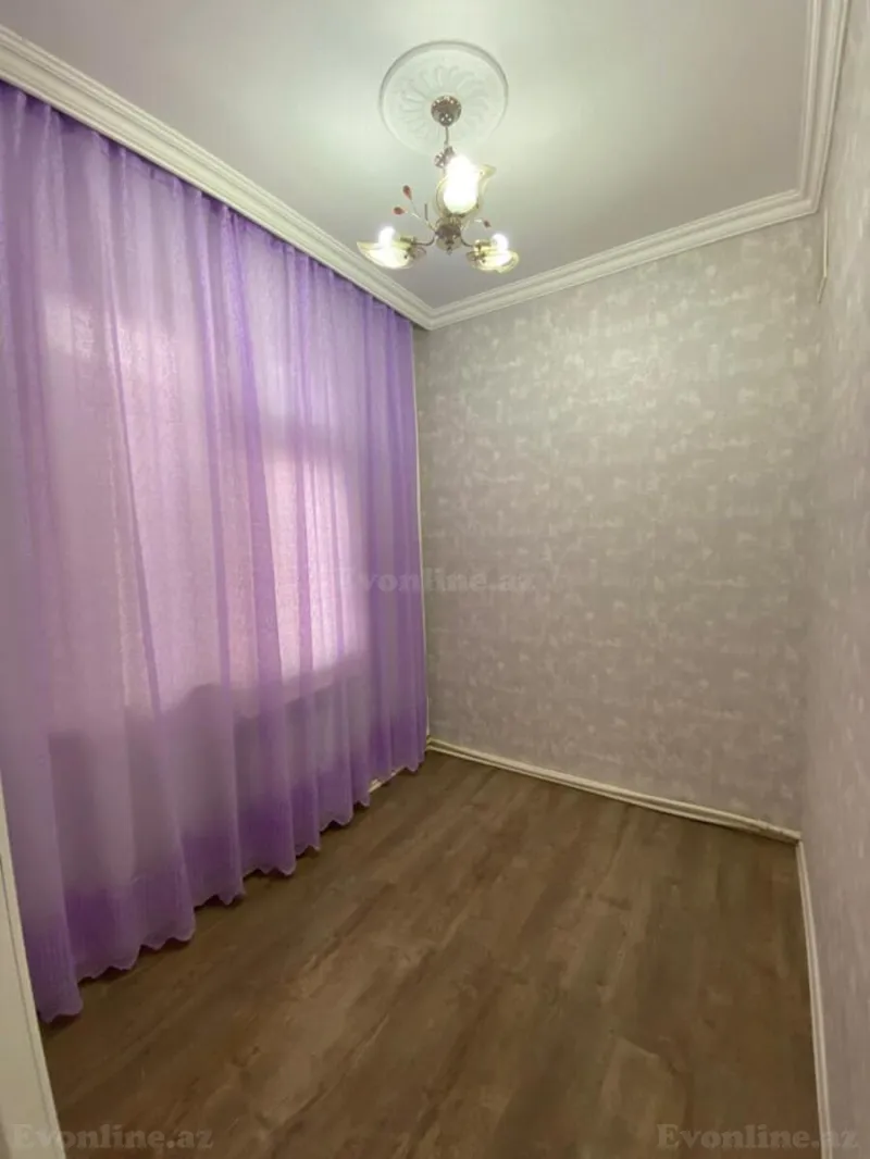 Satılır 2 otaqlı Mənzil Köhnə tikili 45 m² Memar Əcəmi m. - şəkil 3