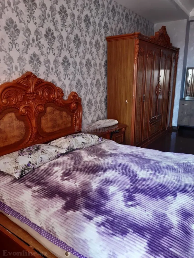 Kirayə verilir 2 otaqlı Mənzil Yeni tikili 90 m² İnşaatçılar m. - şəkil 2