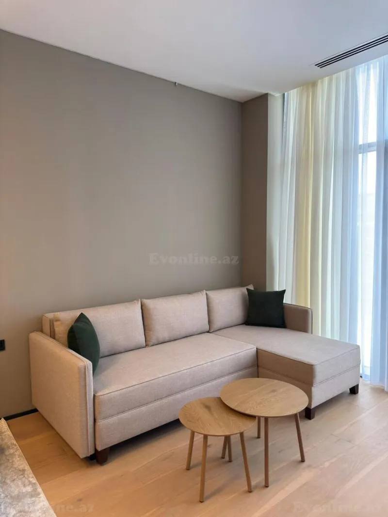 Kirayə verilir 1 otaqlı Mənzil Yeni tikili 60 m² Sea Breeze - şəkil 9