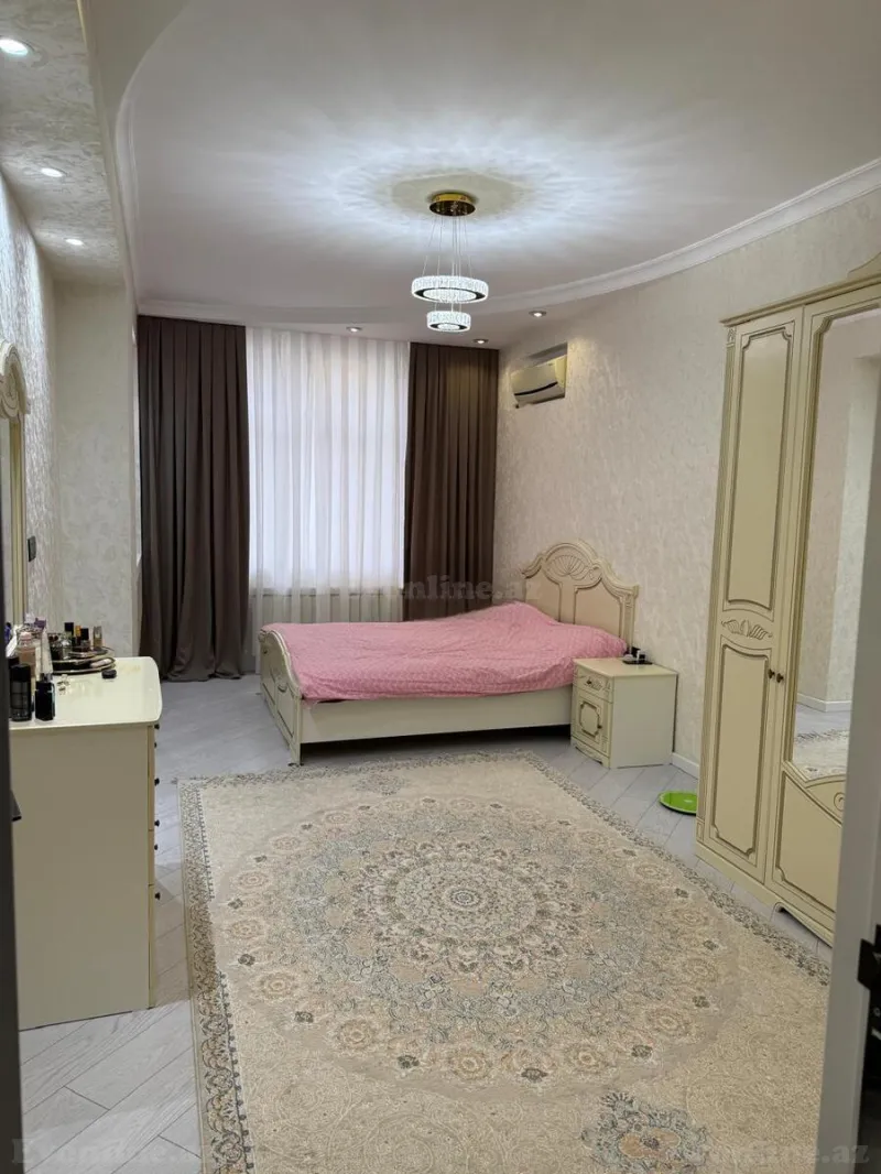 Satılır 4 otaqlı Mənzil Yeni tikili 135 m² Həzi Aslanov m. - şəkil 8