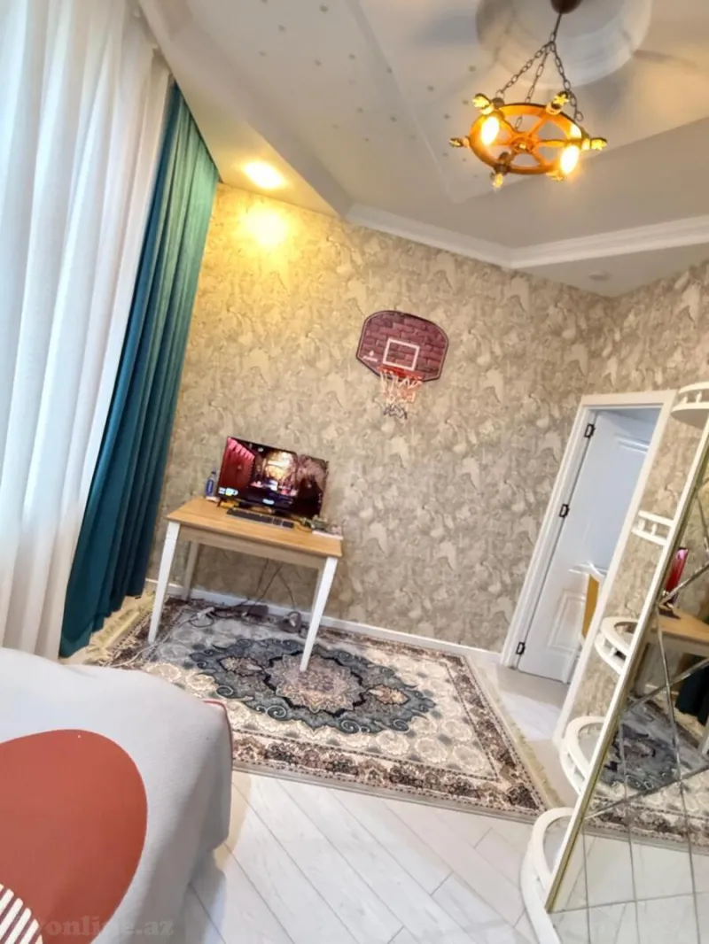 Satılır 4 otaqlı Mənzil Yeni tikili 135 m² Həzi Aslanov m. - şəkil 13