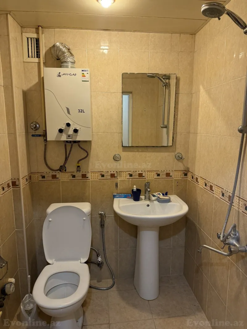 Kirayə verilir 1 otaqlı Mənzil Köhnə tikili 40 m² İnşaatçılar m. - şəkil 8