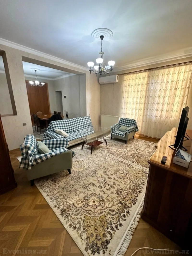 3 otaqlı Mənzil 110 m² Nizami m. Satılır