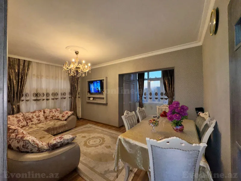2 otaqlı Mənzil 60 m² Xətai r. Satılır