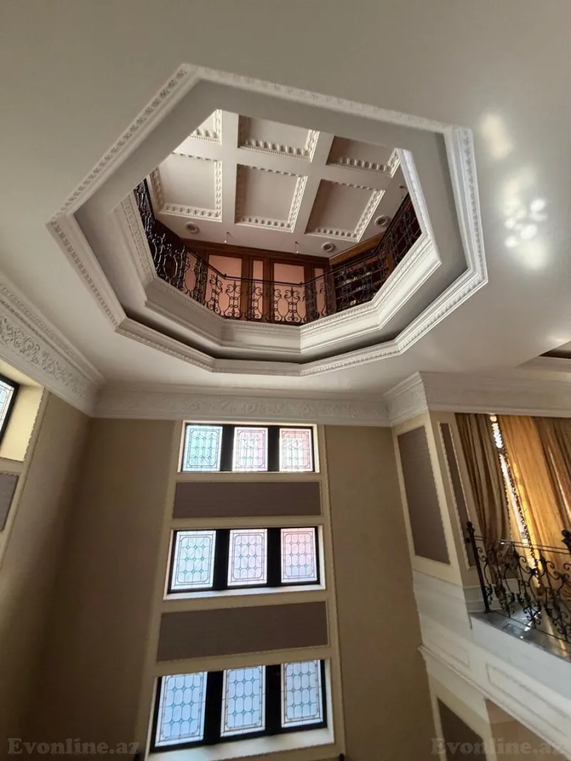 Satılır 10 otaqlı Həyət evi 1005 m² 8 Noyabr m. - şəkil 19