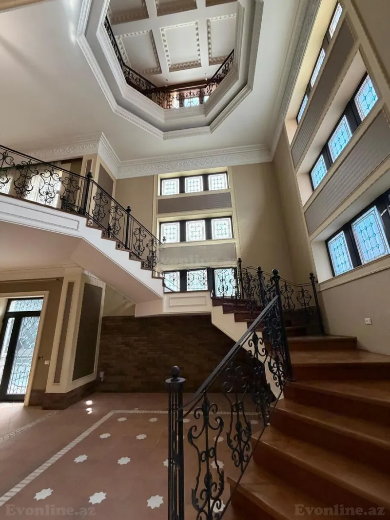 Satılır 10 otaqlı Həyət evi 1005 m² 8 Noyabr m. - şəkil 22