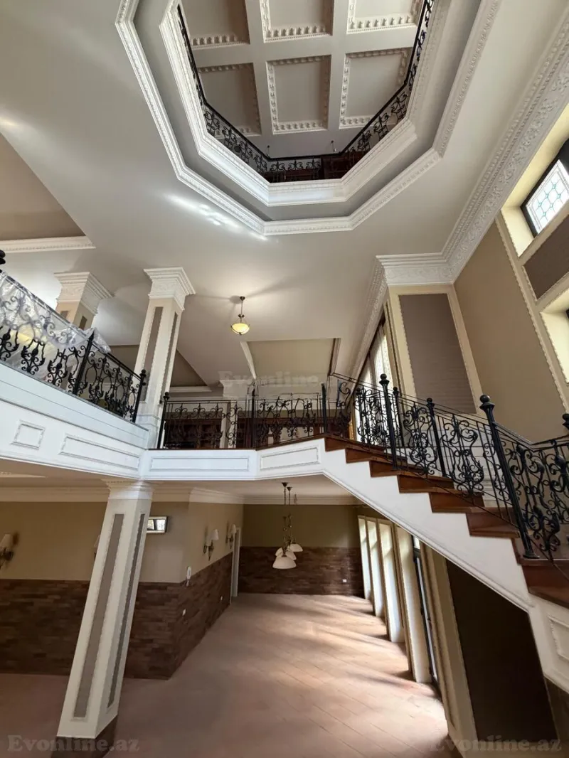 Satılır 10 otaqlı Həyət evi 1005 m² 8 Noyabr m. - şəkil 25