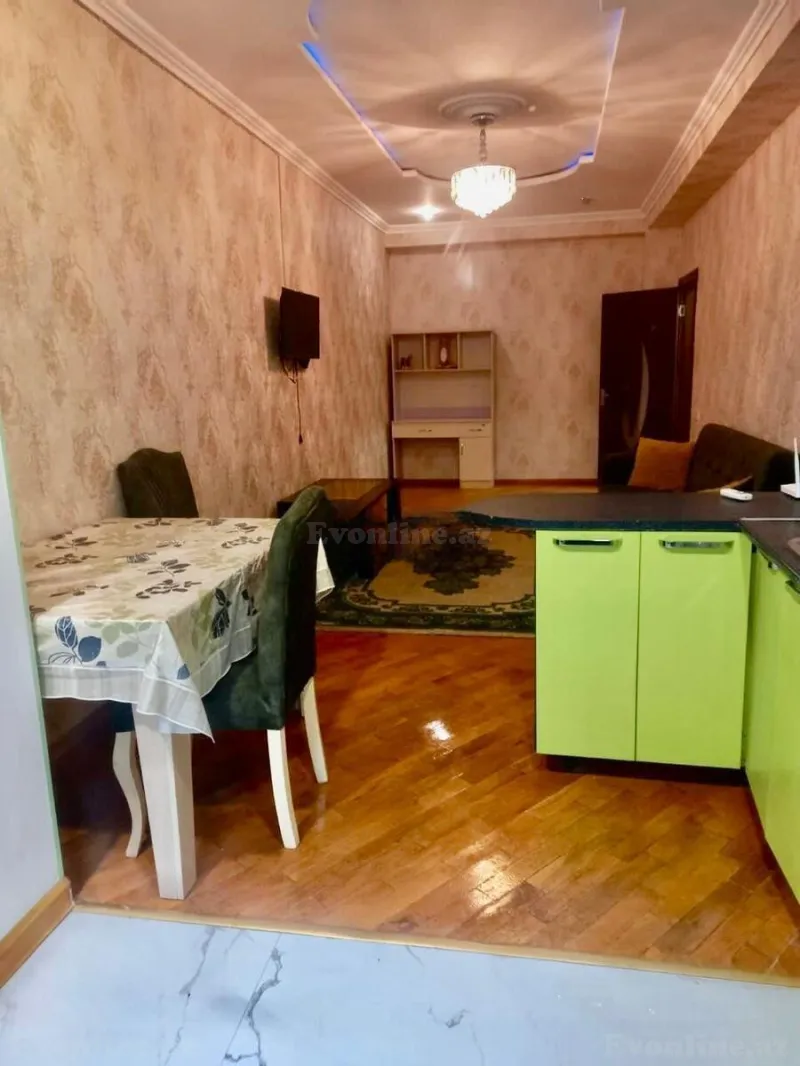 Kirayə verilir 2 otaqlı Mənzil Yeni tikili 80 m² Nəsimi m. - şəkil 5