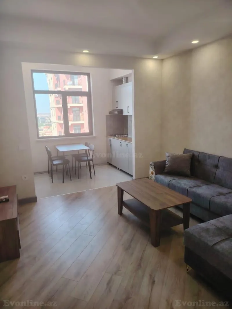 Kirayə verilir 2 otaqlı Mənzil Yeni tikili 70 m² Dərnəgül m. - şəkil 2