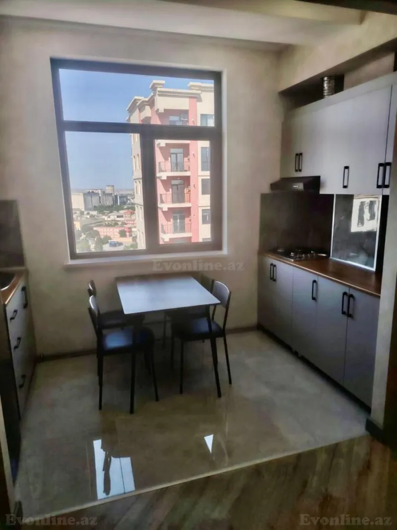 Kirayə verilir 2 otaqlı Mənzil Yeni tikili 70 m² Dərnəgül m. - şəkil 3