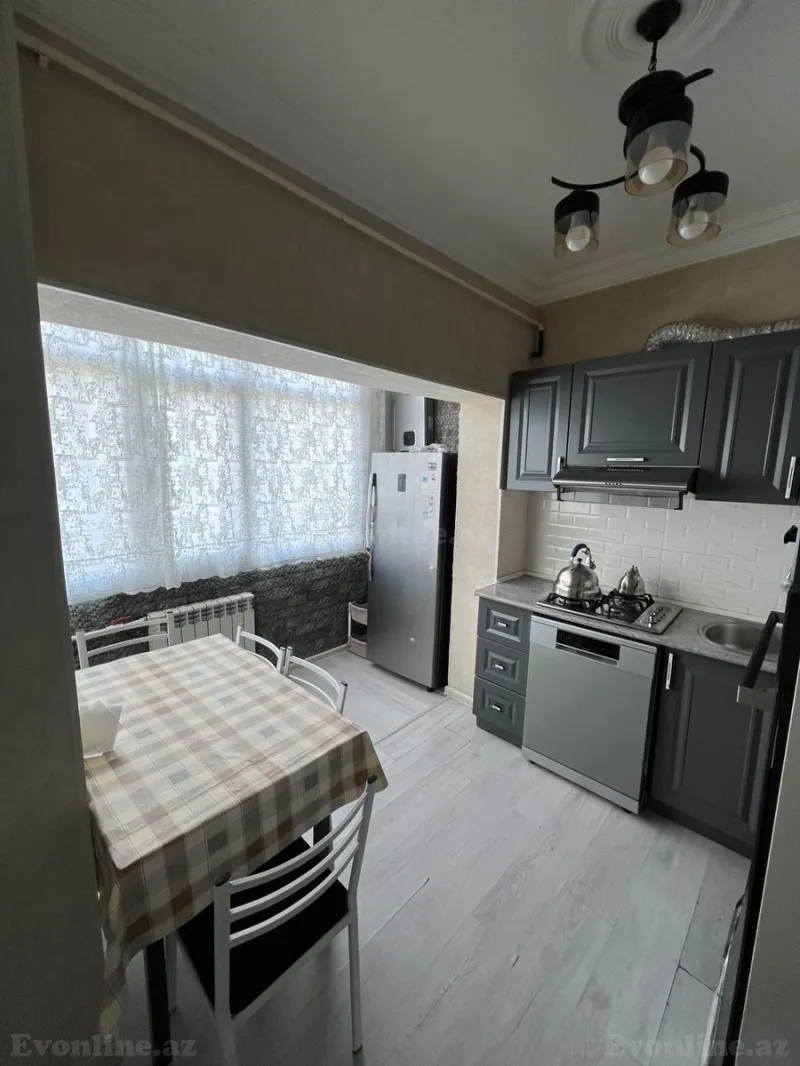 Kirayə verilir 2 otaqlı Mənzil Köhnə tikili 60 m² Qara Qarayev m. - şəkil 2