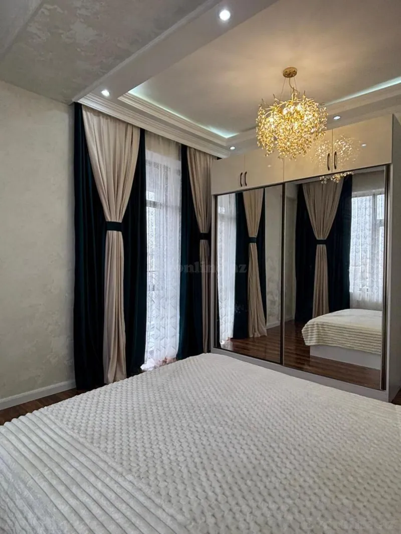 Satılır 3 otaqlı Mənzil Yeni tikili 80 m² Nəsimi r. - şəkil 3