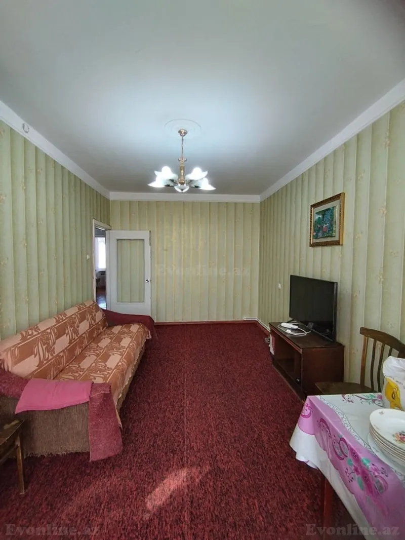 Satılır 3 otaqlı Mənzil Köhnə tikili 80 m² M.Ə.Rəsulzadə - şəkil 3