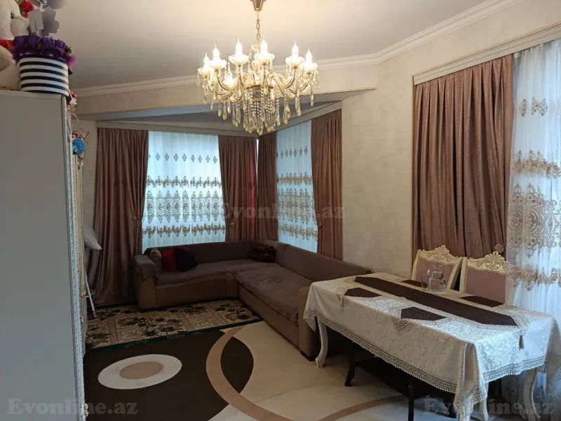 Kirayə verilir 3 otaqlı Mənzil Yeni tikili 120 m² N.Nərimanov pr. - şəkil 13