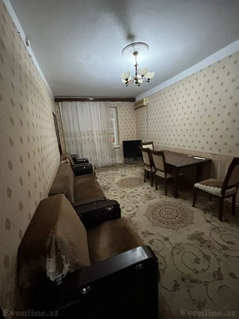 2 otaqlı Mənzil 60 m² Xalqlar Dostluğu m. Satılır