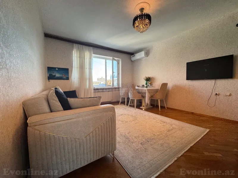 Satılır 2 otaqlı Mənzil Yeni tikili 57 m² Nizami m. - şəkil 2