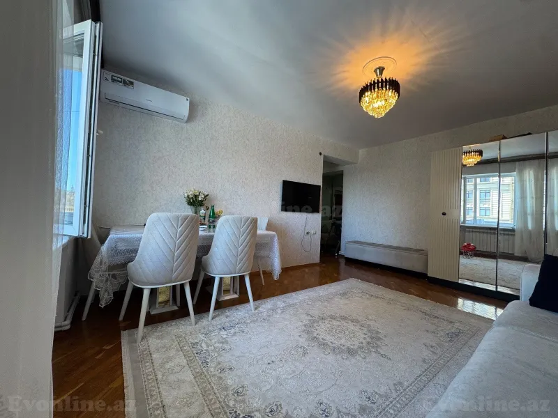 Satılır 2 otaqlı Mənzil Yeni tikili 57 m² Nizami m. - şəkil 3