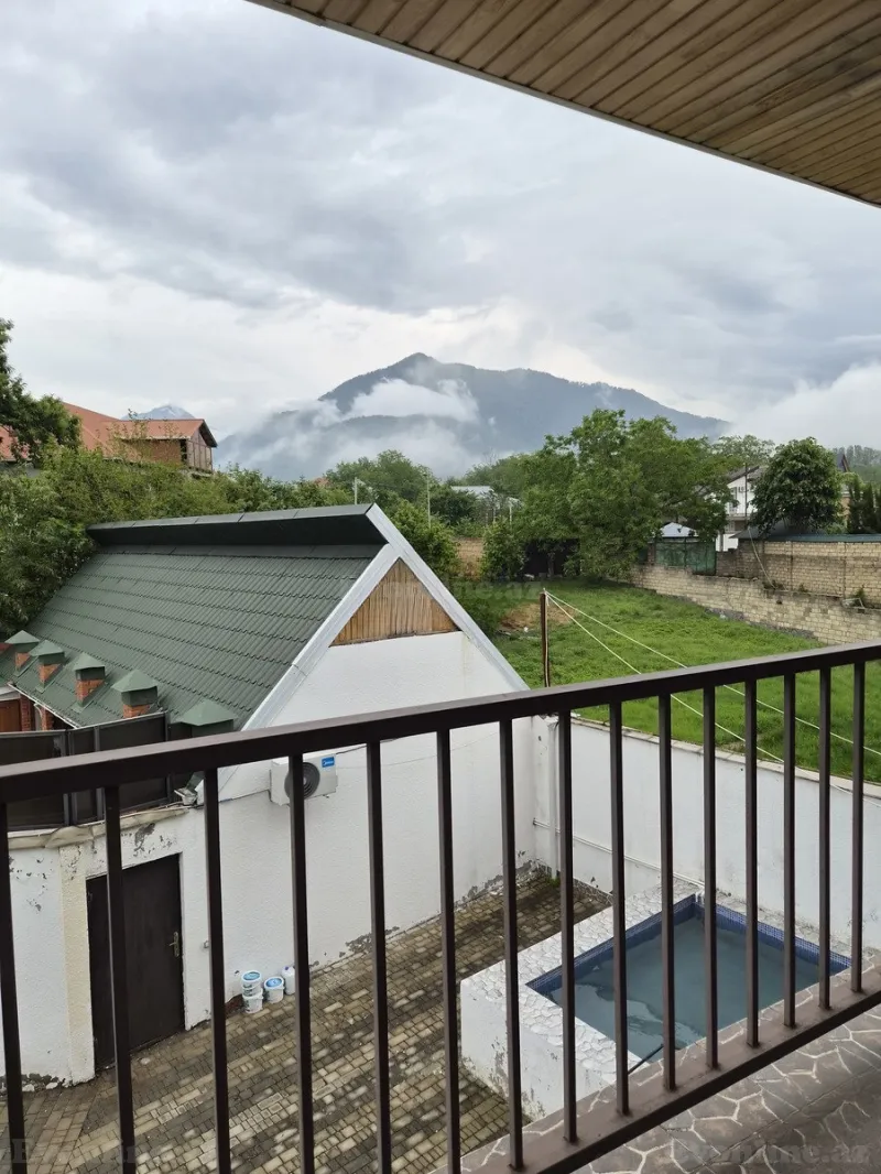 Kirayə verilir 4 otaqlı Həyət evi 200 m² Qəbələ - şəkil 6